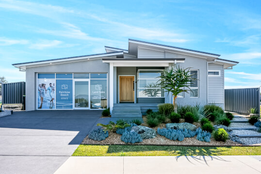 Display home at Rainbow Beach Estate